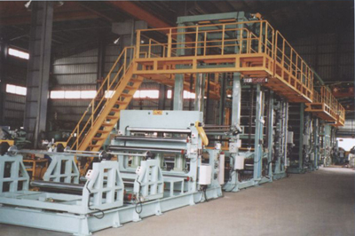 Picture of Calender Train for Model No AW-CT-1A-50