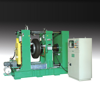 Picture of Truck & Bus Tire Run-Out Testing Machine for Model No AW-WT-3AM